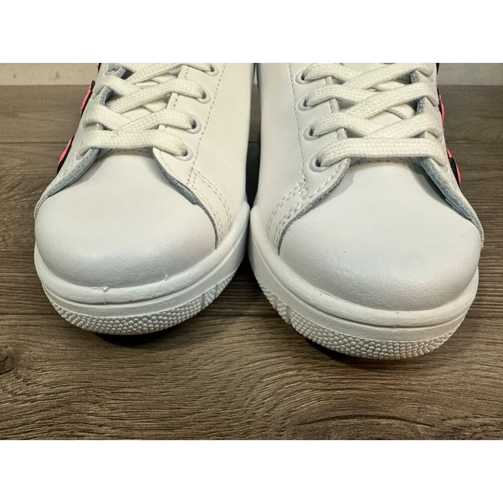 Chiara Ferragni Pink hearts shoes  sneakers Size 36 Italy US 6 / 6.5 - Picture 10 of 14